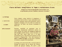 Tablet Screenshot of flaviobelletti.it